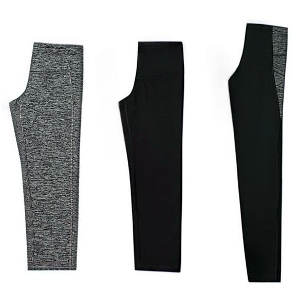 (3) Old Navy Active Go-Dry Leggings - Picture 2 of 2